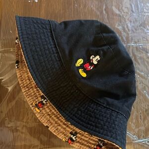 Kids fashion Mickey bucket hat -reversible